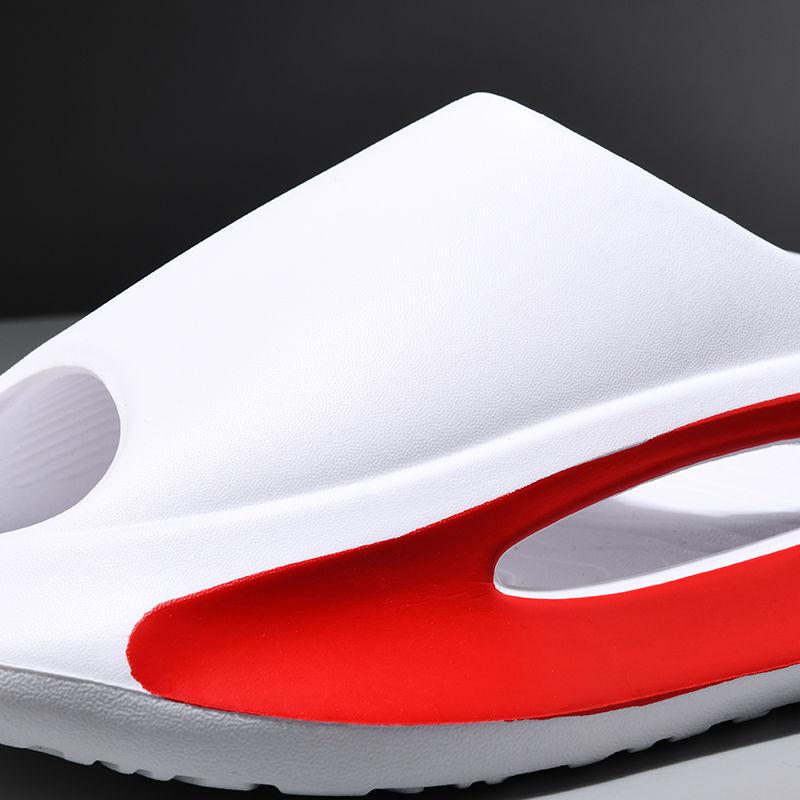 FashionMen slippers 2024 New Slides Summer Luxury Sandals men Outside fashion Casual Beach Breathable Shoes for men Home Slippers