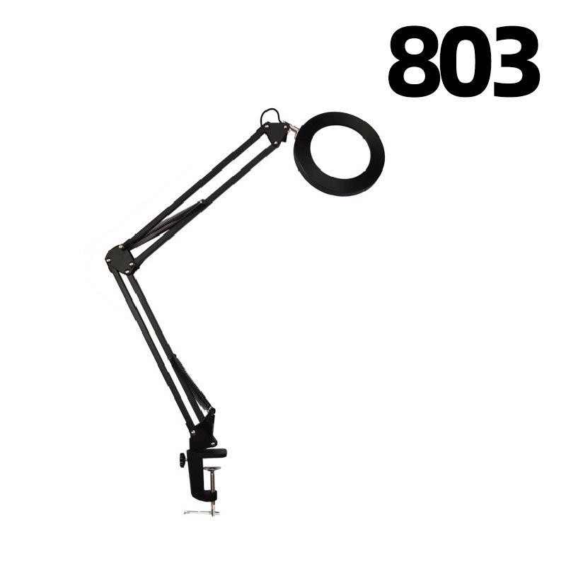 Lupa de masă flexibilă USB Lampă cu LED Lupa 5X Suport de bază Lampă de birou iluminare Dormitor Birou Studiu