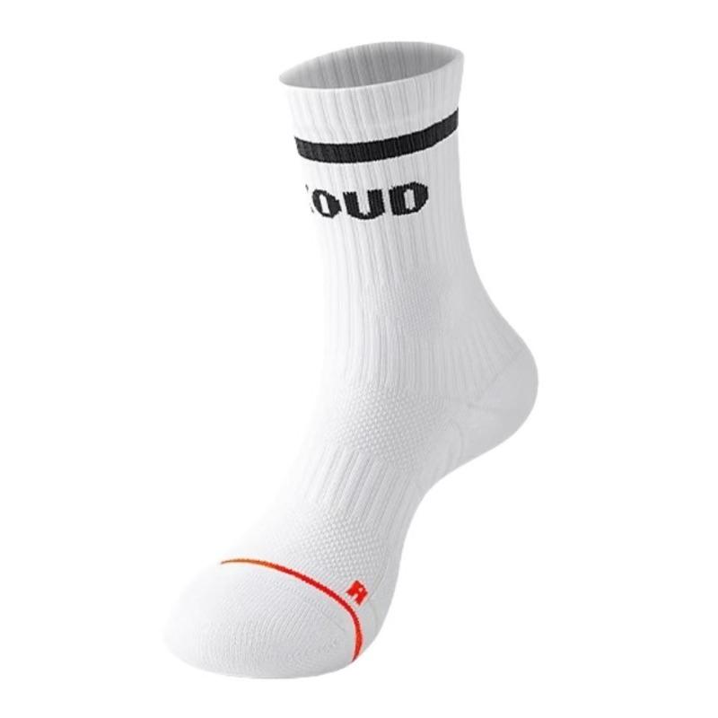 Women's New Towel Bottom Marathon Basketball Fitness Running In The Tube Cotton Socks