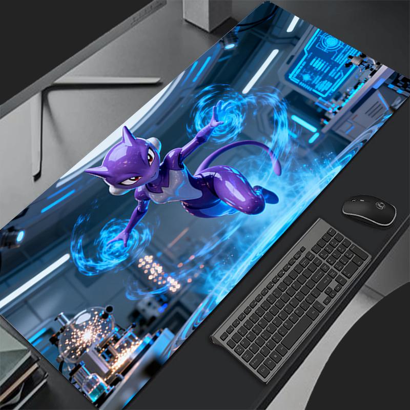 Anime Pokemon Pikachu Kawaii Mouse Pad Anime Cute x Gabinete Gamer Computer Desk Mat Keyboard Gaming Accessories Mousepad