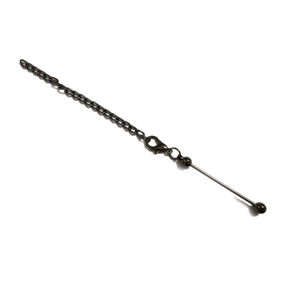 Verfügbar Mehrfarbig DIY Kettenanhänger Charm Schlüsselanhänger Perlenkette für Tassendekoration