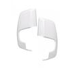 White Left & Right Wing Mirror Cover  For Ford Transit Custom