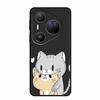 Cover For Huawei Pura 80 Pro Plus Silicone TPU Phone Case for Pura80 pro+ 80 Ultra Para Black Back Soft Protector Cartoon Capa