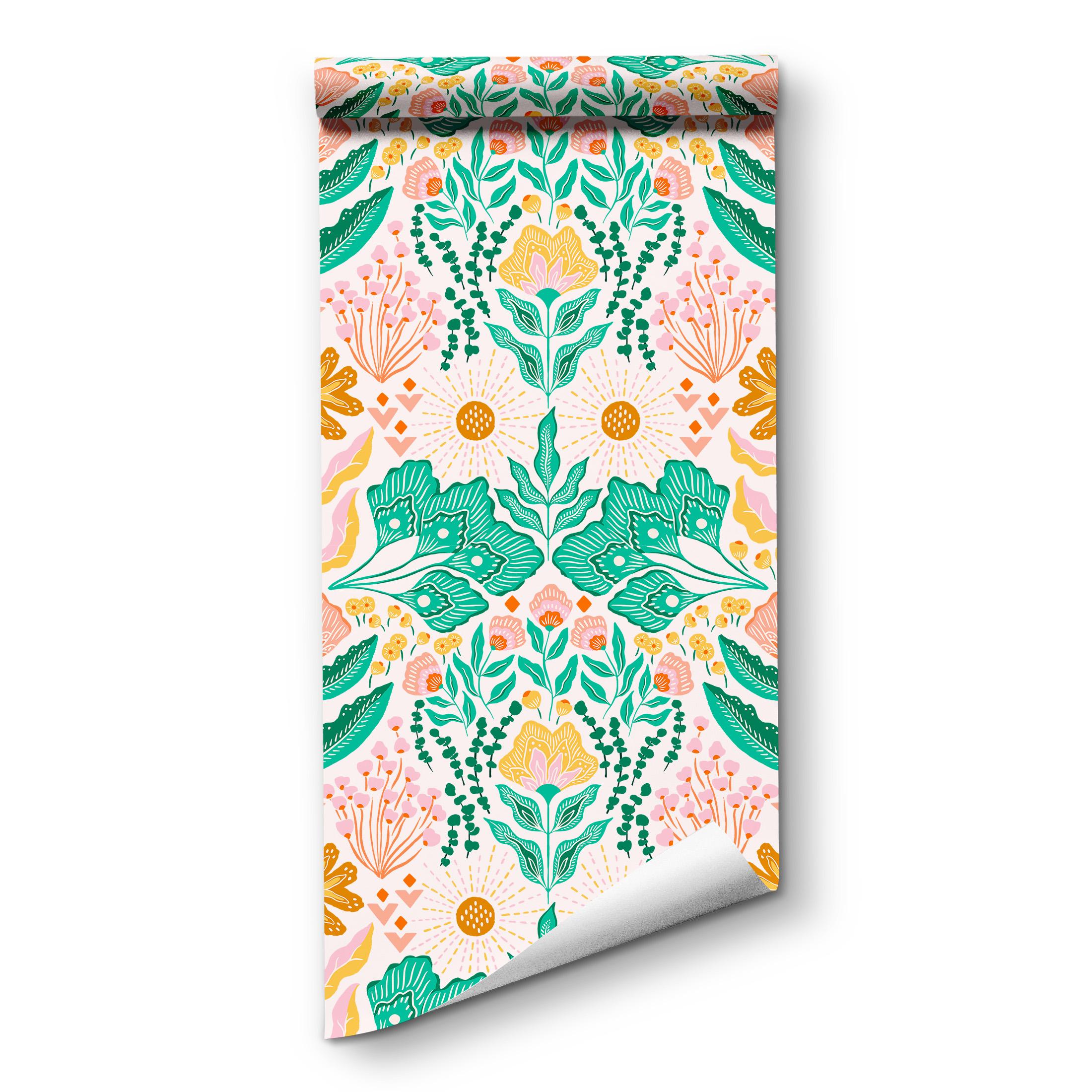 

Винтажные красные цветочные обои самоклейка акварельные абстрактные цветы рулон самоклеящейся контактной бумаги для спальни 2mx45cm