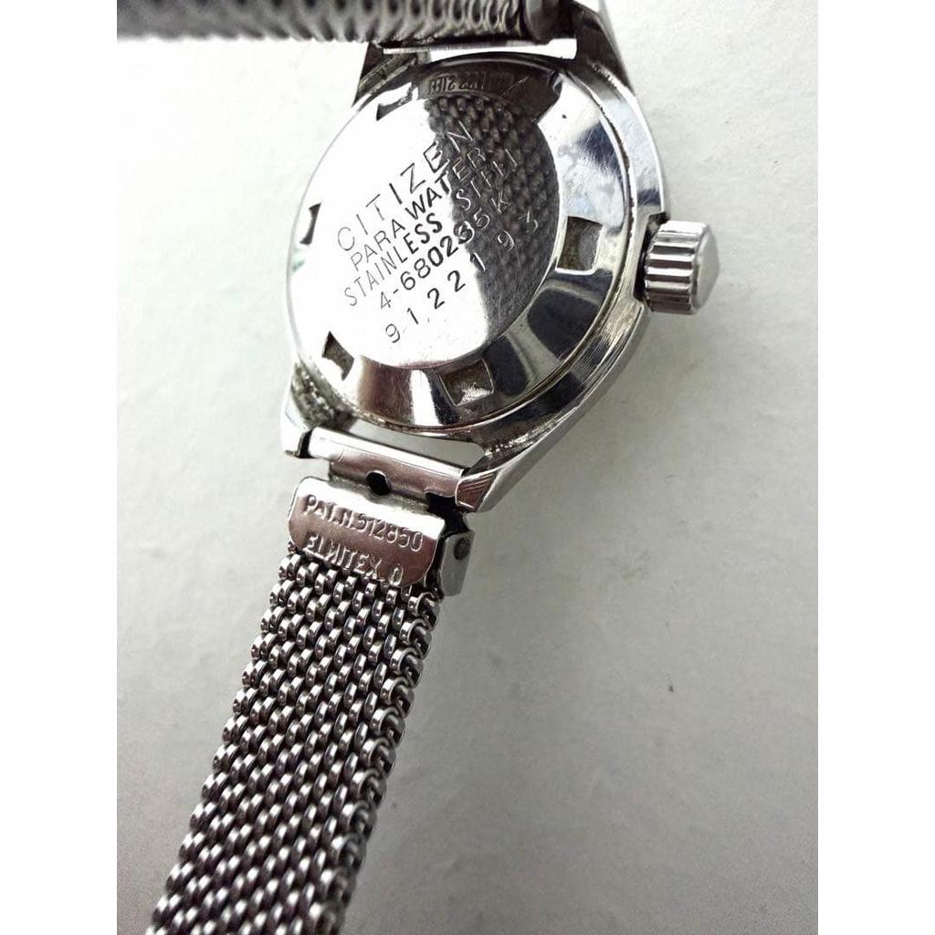 Used CITIZEN Parawater Manual Wind Ladies Antique