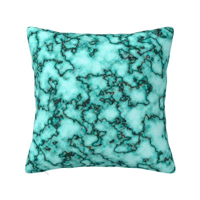 Custom Abstract Beauty Cushion Cover Xcm Marble Geometric Texture Velvet Nordic Pillow Decoration Salon