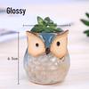 Japan-Korea Cartoon Owl Succulent Ceramic Flower Pot for Home and Garden