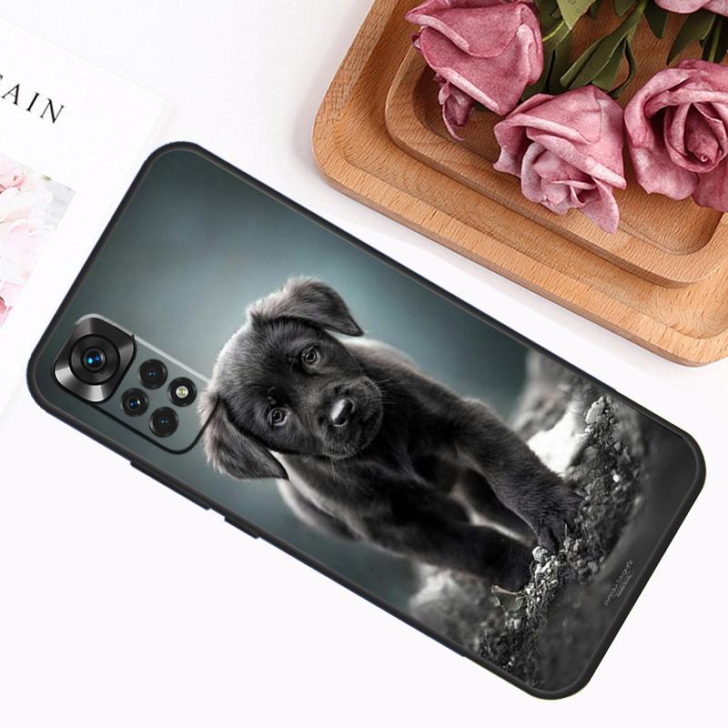 Labrador Puppy Dog Case For Xiaomi Redmi Note 12 8 9 10 11 Pro Note 12S 11S 10S 9S 9A 9C 9T 10A 10C 12C Cover