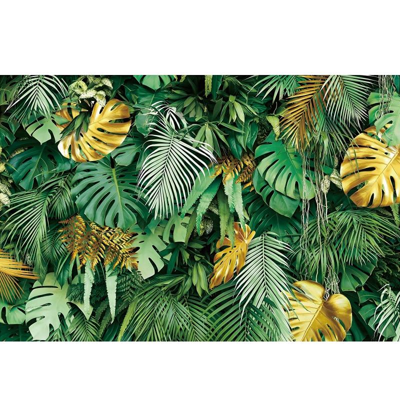 Tropical Green Leaves Backdrop Birthday Baby Shower Green Grass Wall Safari Jungle Wild One Party Wedding Photography Background