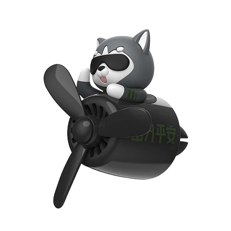 Car Air Freshener Creative Animal Pilot Car Air Vent Clip Perfume Diffuser Center Console Decoration Auto Accessories
