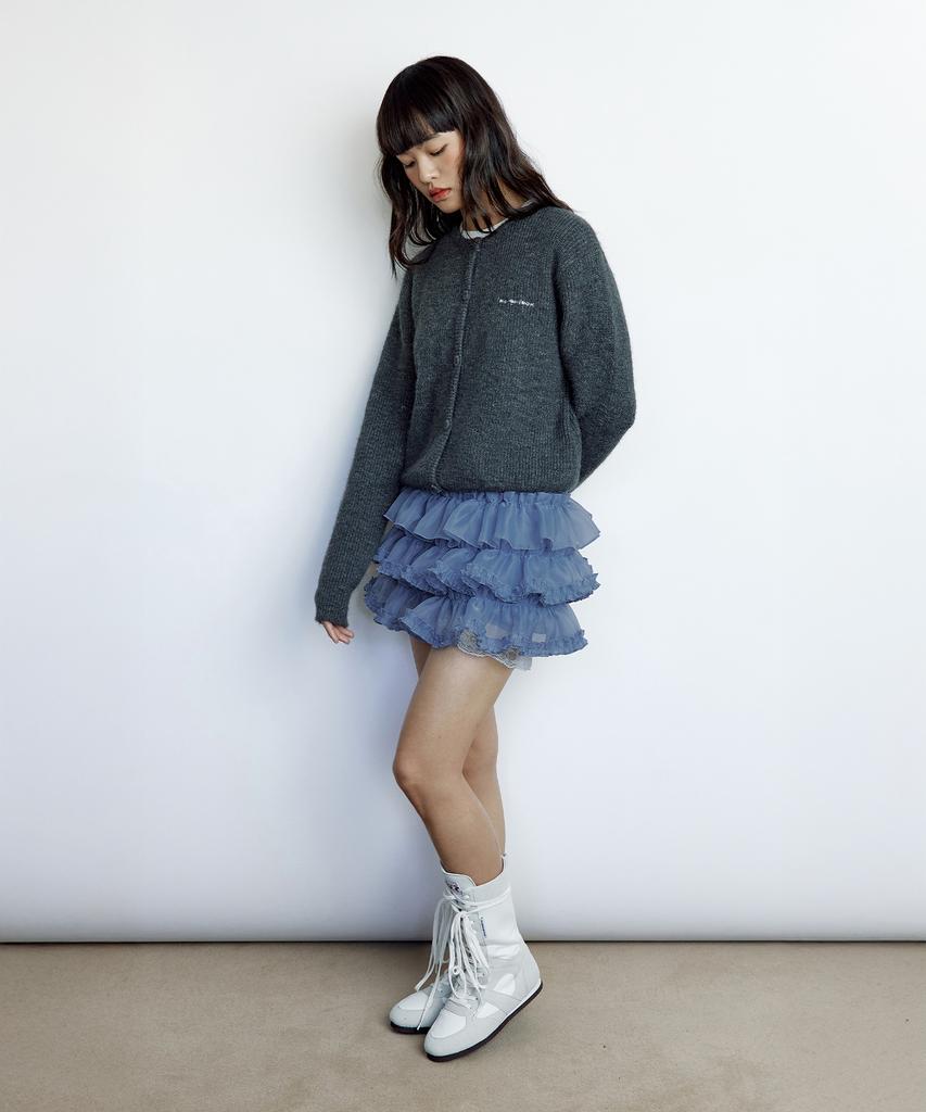 Rough Neck Tutu Pants Skirt Blue