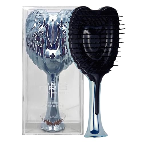 

Расческа-щетка Tangle Angel для распутывания волос - Антистатическая щетка с мягкой щетиной для распутывания париков, прямых, волнистых и кудрявых волос - Для влажного и сухого использования, Роскошная Т