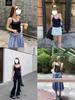 Women's Halter Neck Vest with Side Bust Support, Chest Pads, Slimming Waist, and Back Shaping for Summer Outerwear or Inner Layer