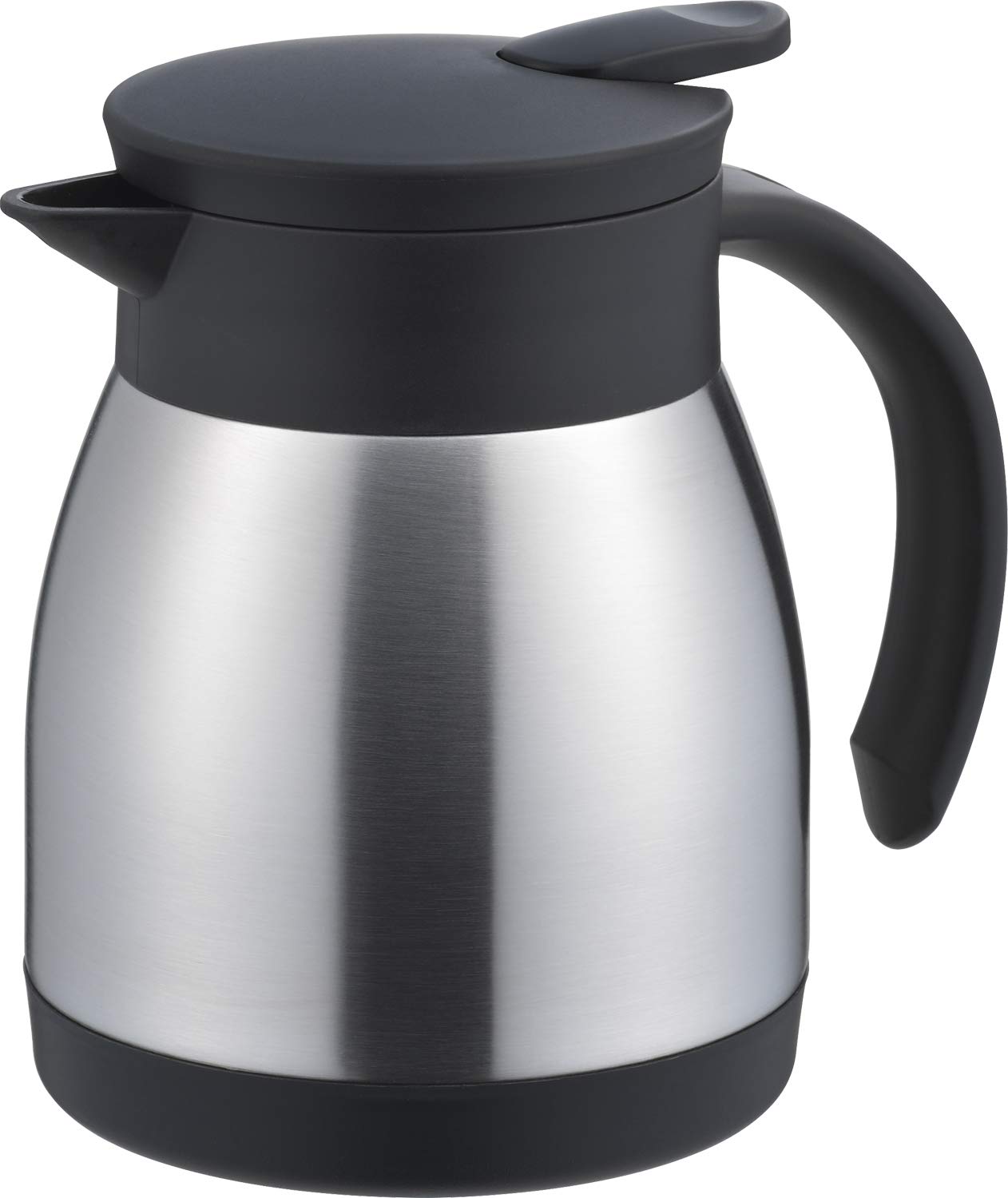 

Tamahashi RF-10 Stainless Steel Tabletop Pot, 0.5L, Keeps Food Hot or Cold, Push-Button Operation, Energy-Saving, Vacuum Insulated