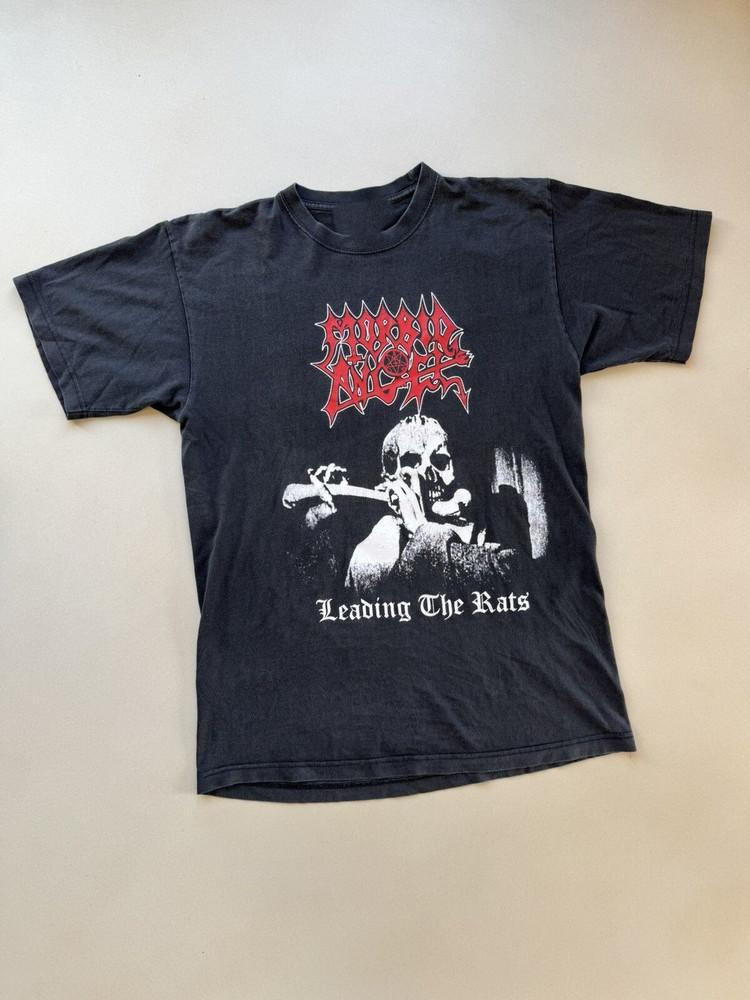 Vintage Morbid Angel Leaving The Rats  All Size S-5Xl Gift OM1953 Unisex T-Shirt XXXXL