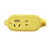 Gongniu GN-C3D 3-fach Steckdosenleiste Akku-betrieben CN-Stecker (Adapter enthalten)