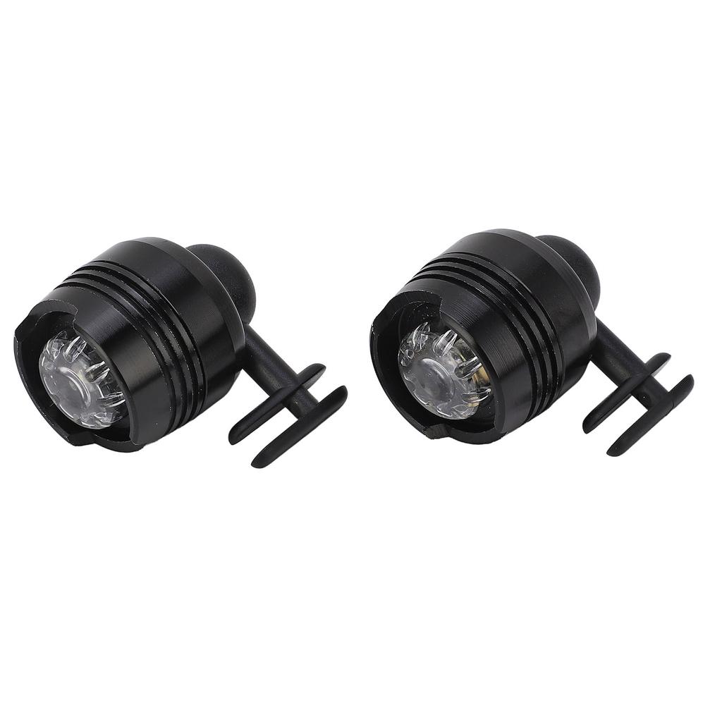 2PCS Clogs Shoes Headlight Decorative Aluminum Alloy ABS IPX5 Waterproof Clogs Headlamp for