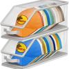 Transparent Baseball Hat Storage Box, Holds 12 Hats, Stackable And Foldable, Cap Organizer Storage, Dustproof Storage Box 1Pc