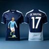 2026 New De Bruyne Fan Edition Football Jersey for Adults and Kids Breathable and Comfortable Soccer Training Shirt for Summer