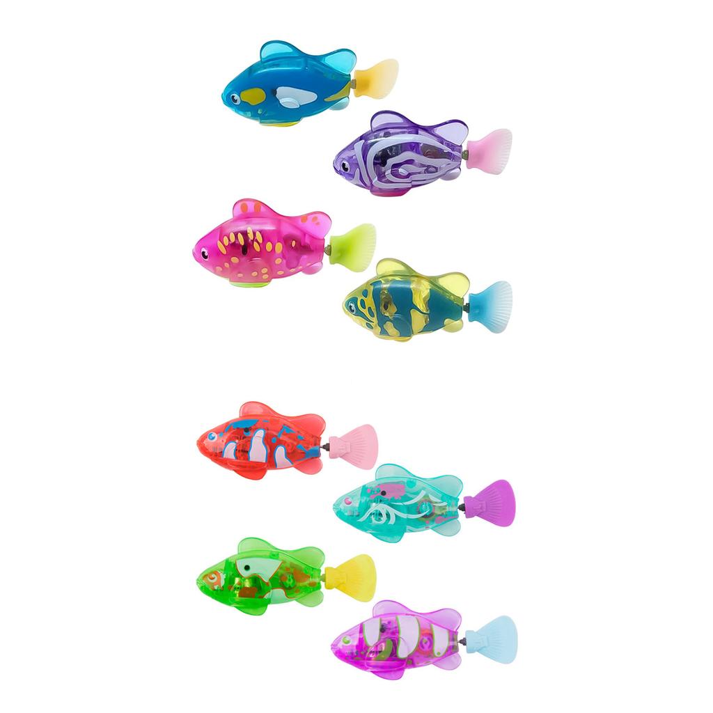 4pcs Interactive Electric Swimming Fish Cats Toy Automatic Motion Sensor Safe For Indoor Cats Exercise Entertainment