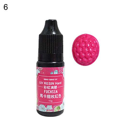 УФ Смола Клей Ультрафіолетового Затвердіння Барвник Пігмент DIY Ювелірні Вироби Ремесло Декорація