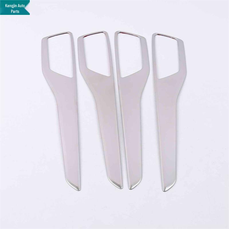 Ford 2019 Focus Innenraum Mod: Silberner Edelstahl-Lautsprecherring für die erste Reihe, Leselicht und Handschuhfach