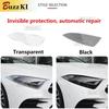 For Toyota Land Cruiser 2014- Accessories Car Headlight Protective Film Headlamp Restoration Transparent Black TPU Sticker