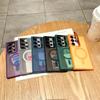Applicable To Samsung S26Ultra Magnetic Mobile Phone Case Invisible Stand S25Ultra Frosted S24Ultra Protective Case