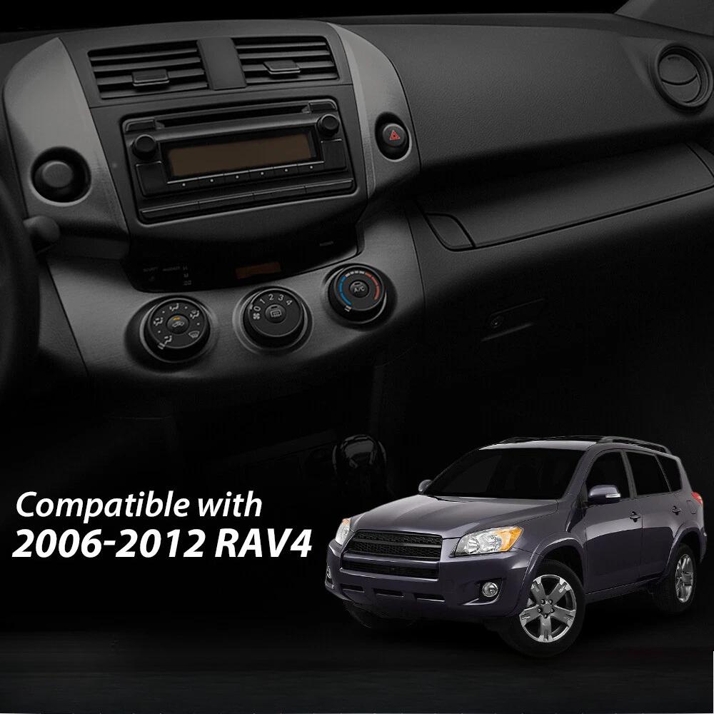 Fit For Toyota RAV4 2006 2007 2008 2009 2010 2011 2012 Center Dash A/C Heater Air Vent Cover Trim Bezel Black 55663-42020