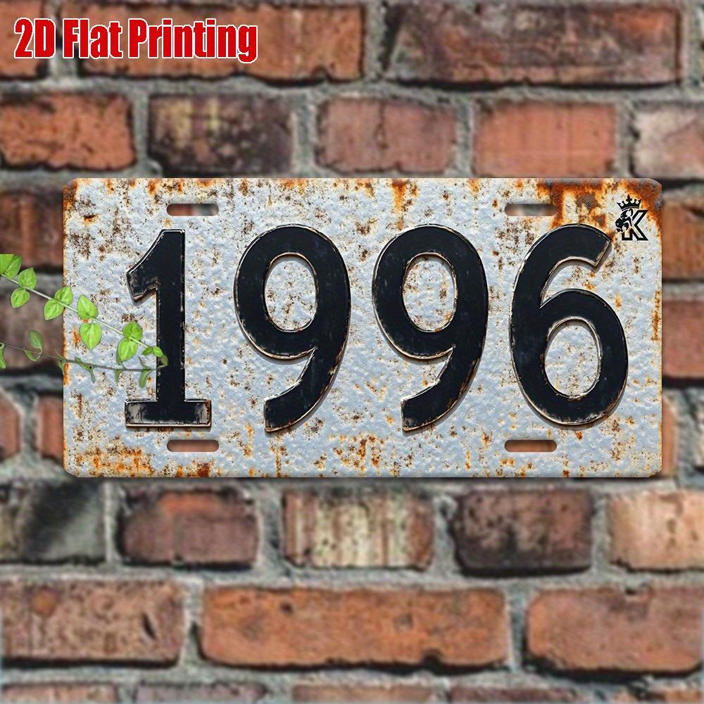 

D Flat D Flat pc Vintage Metal Sign D Flat Printing Aluminum Sign Decorative Sign (cm cm) Retro Wa 15x30cm(5.9x7.8inch)