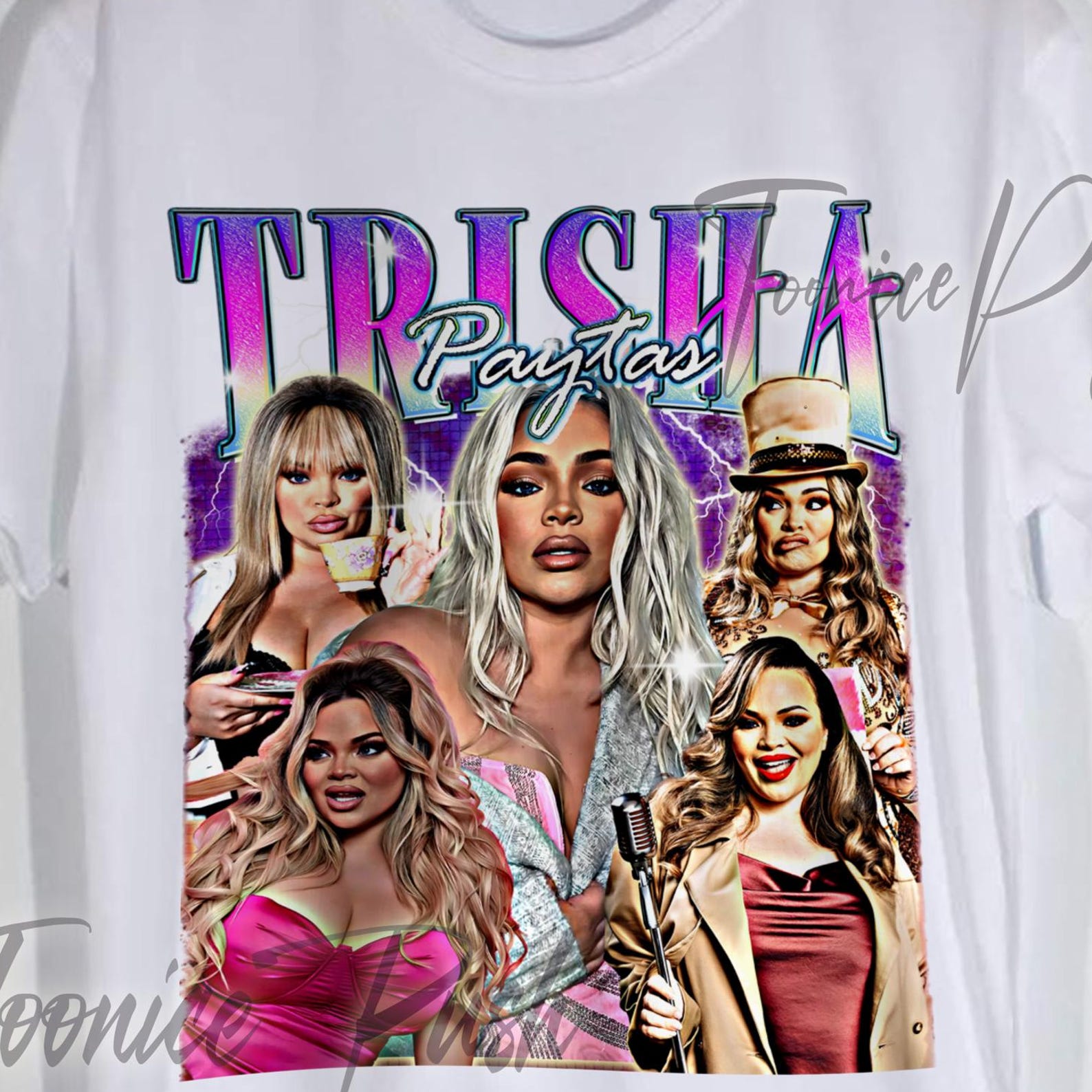Trisha Paytas Retro Vintage Style Graphic Tee S