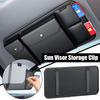Multifunctional Sun Visor Glasses Holder Car Storage Box Document Storage For Car Sunglasses Holder Box Car Storage Tool K1D3