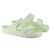 Women's Birkenstock Arizona Essentials EVA Narrow Faded Lime Clogs for Narrow Feet Foam (1024691)