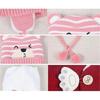Children's Winter Baby Hat + Cute Warm Scarf Beanie Hat Wo
