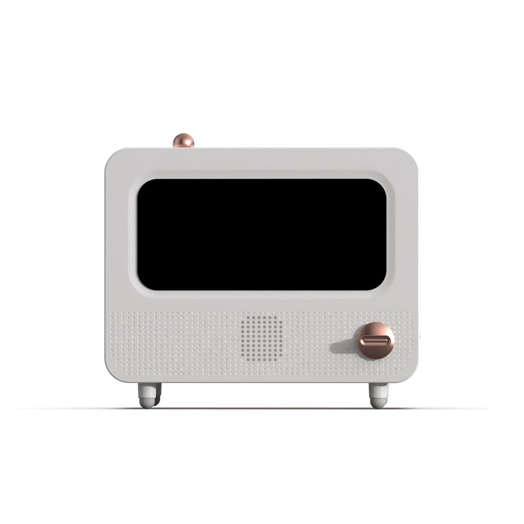 Bluetooth Flame Aroma Diffuser Humidifier - Colorful Spray, Large Desktop Fireplace Design