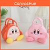 Star Kirby Plush Portable Tote Handbag Clutch Large Capacity Bento Lunch Bag
