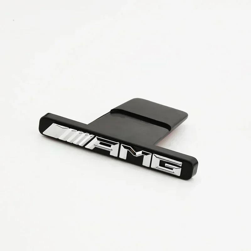 1pcs Car Front Grille Badge Emblem Grill For Mercedes Benz AMG W205 W206 W213 W212 X253 X247 W176 W177 W167 W166 GLA CLA