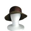 Used Like New CA4LA Kashira Ribbon Wool Hat Hat Khaki Ladies Old Clothes Used USED