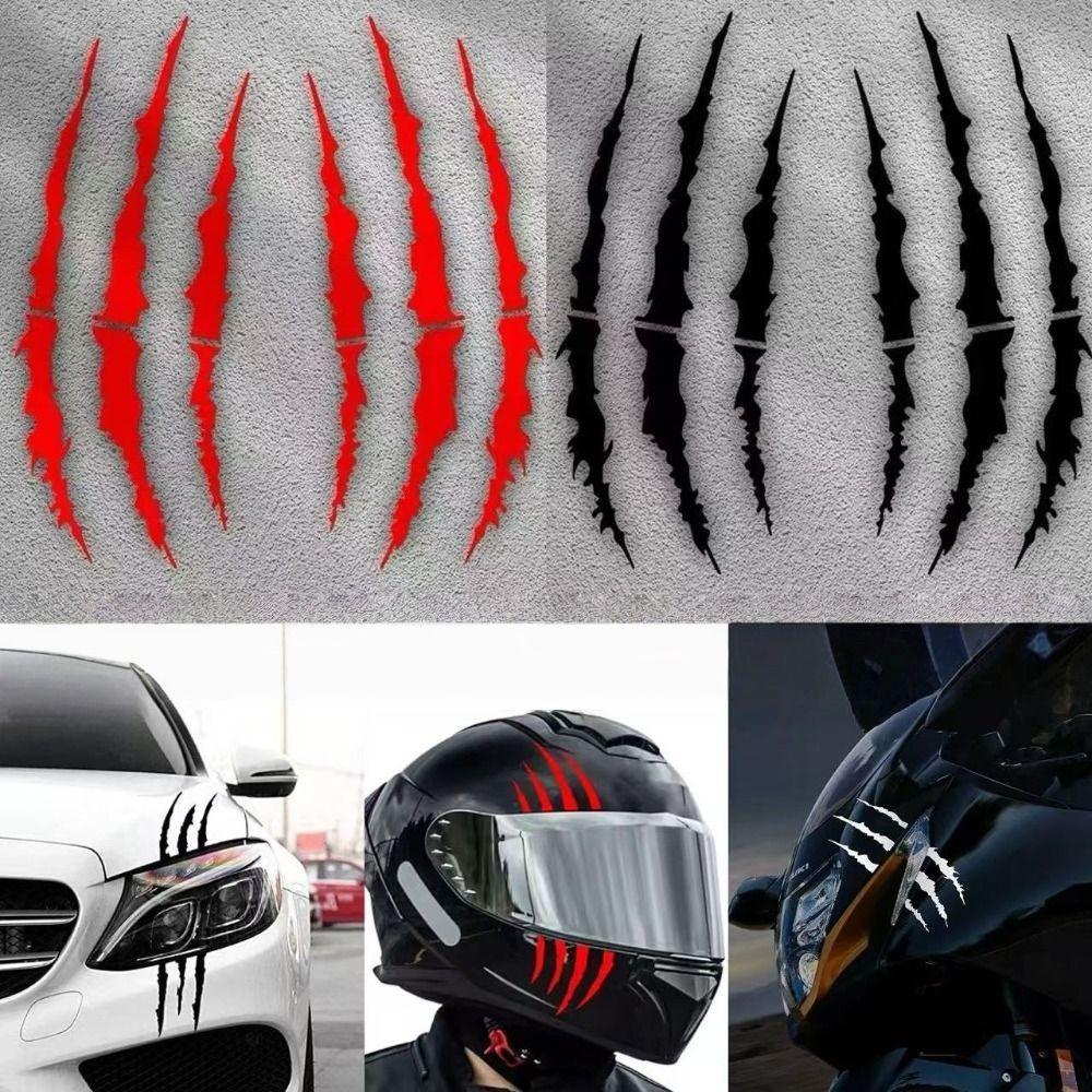 Samolepky na motorku Demon Claw Vinylové samolepky na auto Samolepky na helmu Dekorace vozidla