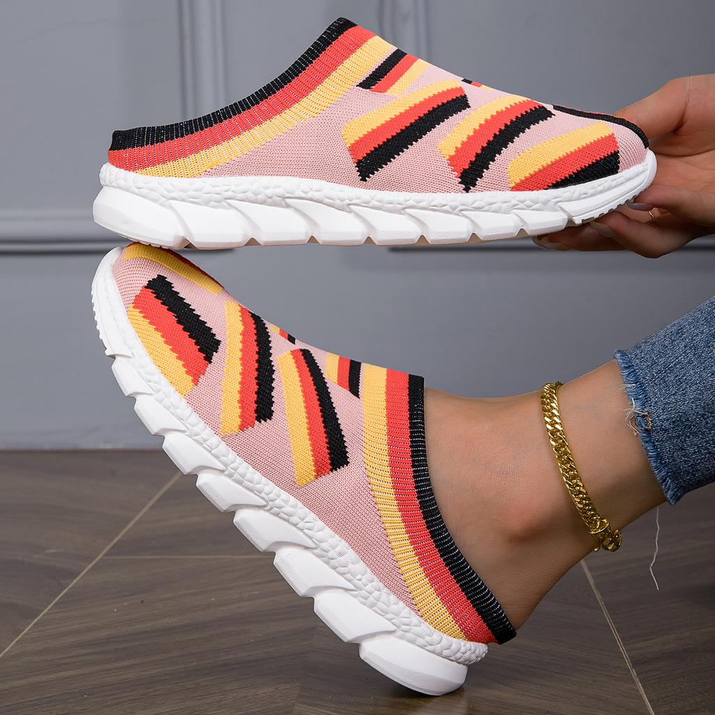 MCTIN Halbschuhe Damen Sommer Outdoor Wear Atmungsaktive Mesh-Lochschuhe Weiche Sohle Sandalen