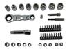 JTC AUTO Swivel Ratchet Socket Part JTC7353 TOOLS/43PCS Double-Ended Set, Number