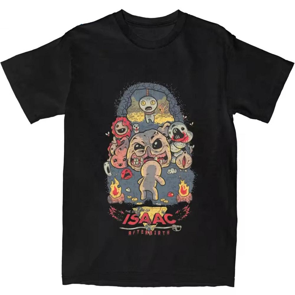 T-shirt The Binding Of Isaac Cotone Alta Qualità Adolescenti Donne Streetwear Gotico Traspirante Anni 2000 Gotico Universitario