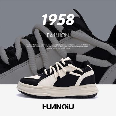Global Invisible Heightening Shoes Men's ZHQ-ZL8930 Spring New Comfortable Soft-soled Men's Shoes Popular Color Matching Board Shoes