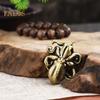 Octopus Ornament Tabletop Retro Alloy Octopus Squid Figurine Solid Metal Collectible Octopus Statue for Home Office Car Decor