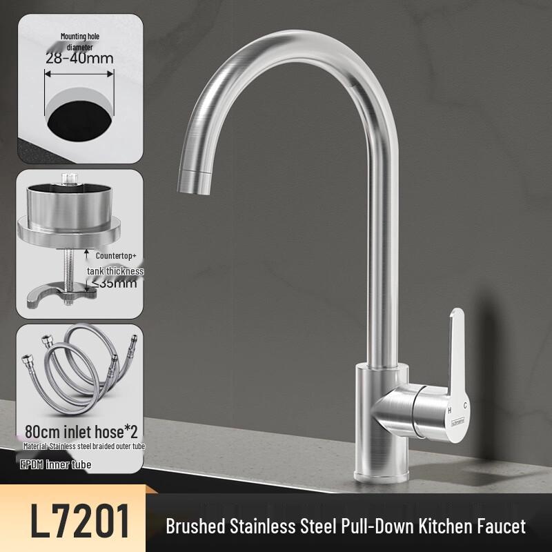 ZISIZ Kitchen Sink Faucet
