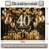 2D Silver Glitter Diamond Happy Birthday Backdrop for Photoshoot