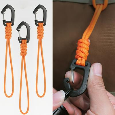 Wrist Key Lanyards Outdoor Camping, Multifunctional Quick Hook, Durable Wrist Strap for Keys and Accessories