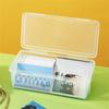 Clear Container Idol Photo Storage Box Transparent Card Collection Organizer  Photocards Case