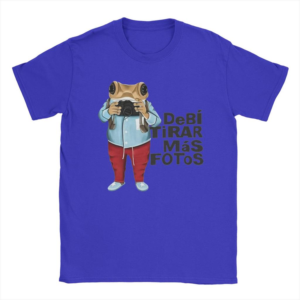 DTMF Debi Tirar Mas Fotos Tričko Pánské 100% Bavlna Volnočasové Tričko Kulatý Výstřih Bad Bunny Trička Krátký Rukáv Oblečení 4XL 5XL