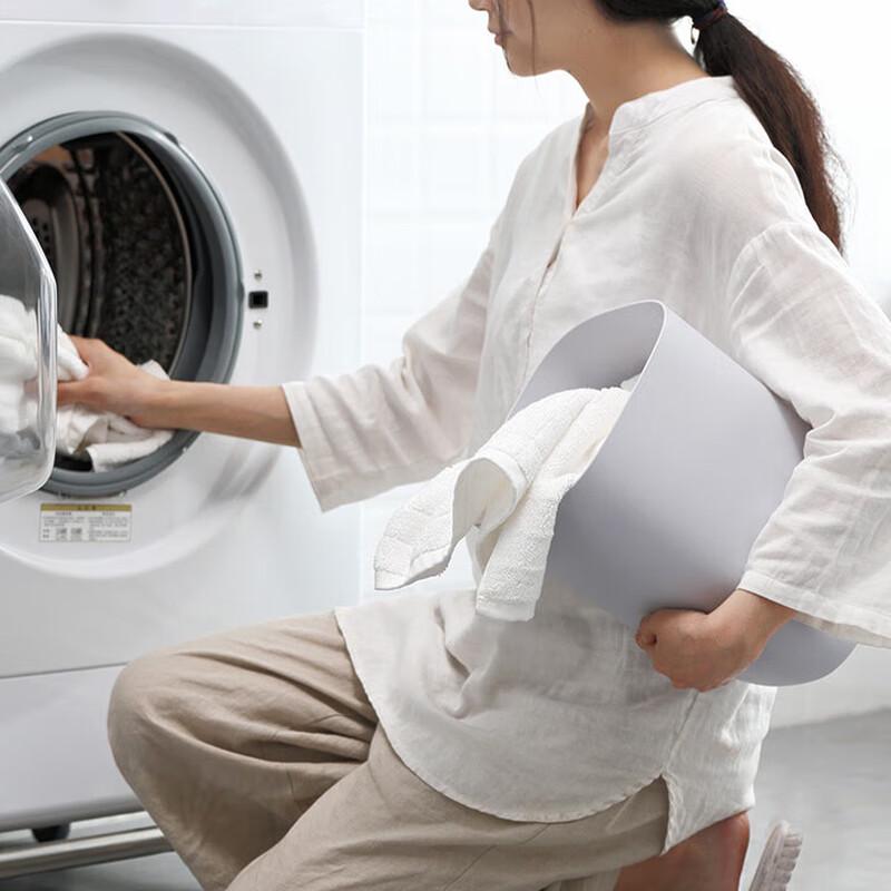 Shupian Simple Single-Layer Plastic Trash Can